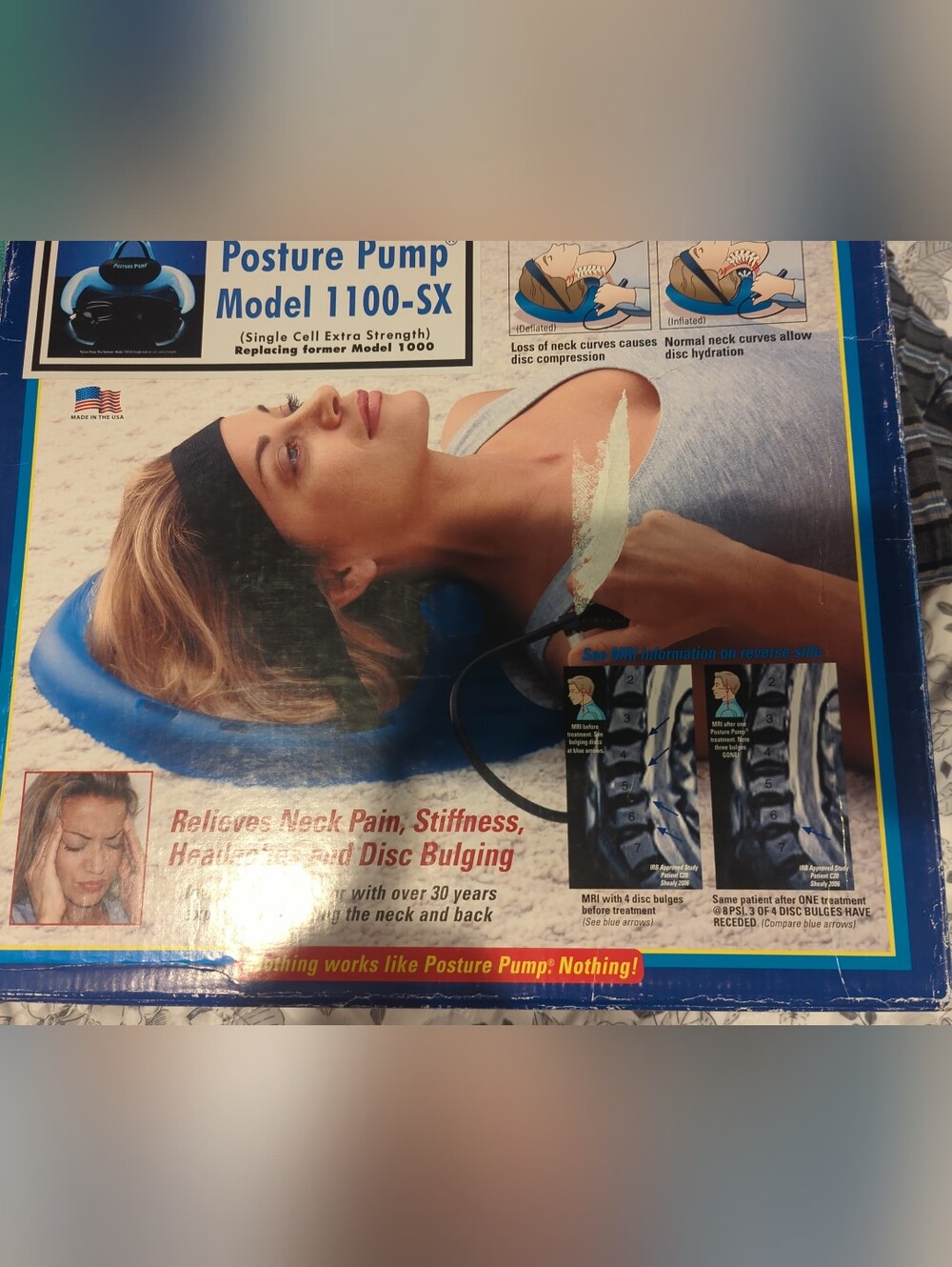 Posture Pump Neck Disc Hydrator